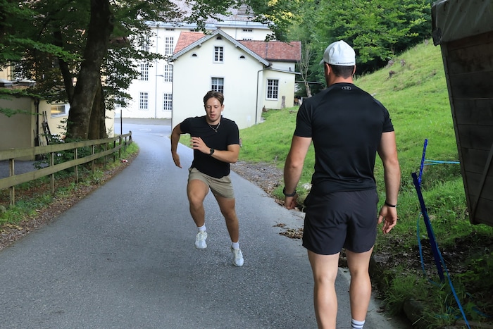 Die Einheit startet um 7.40 Uhr mit der „Laufschule“ im Dornbirner Gütle.