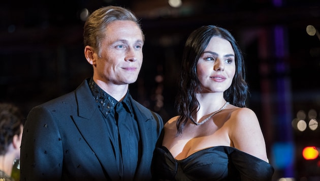 Schauspieler Matthias Schweighöfer mit seiner Ruby