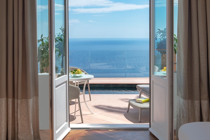 Zimmer mit Ausblick: Wenn man hier in der Früh aufsteht, hat man mehr vom Meer.