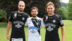 Jon Gorenc-Stankovic, Otar Kiteishvili und Stefan Hierländer in der neuen Wäsch‘