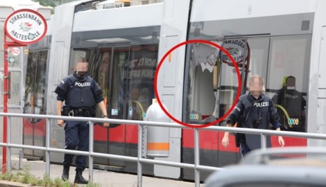 Auf diesem Bild ist das beachtliche Loch sehr deutlich zu erkennen.