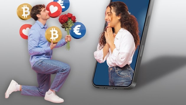 Auf Plattformen wie Tinder tappen die Opfer in die Falle.