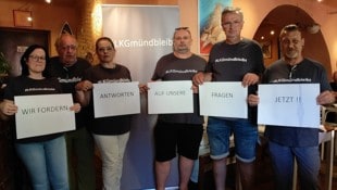 Ängste und Sorgen: Vertreter der Bürgerinitiative #LKGmündbleibt fordern Antworten auf 100 ...