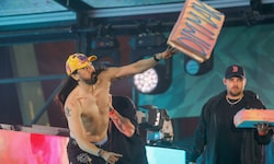 Steve Aoki warf auch beim Electric Love Festival wieder mit Torten. Diese stammen aus einer ...