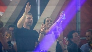 Mateschitz-Witwe Marion Feichtner feierte mit Red-Bull-Manager Peter Grubinger.