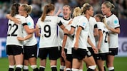 Jubel bei den deutschen Spielerinnen