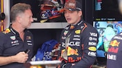 Christian Horner (li.) und Max Verstappen