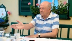Ex-Landeshauptmann Erwin Pröll beim „Krone“-Interview zu Hause in Radlbrunn
