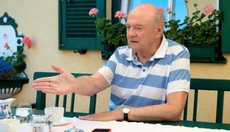 Ex-Landeshauptmann Erwin Pröll beim „Krone“-Interview zu Hause in Radlbrunn