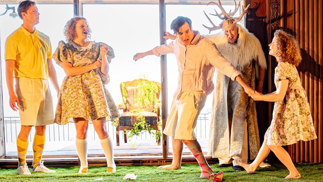 Shakespeare mit exzellent abgemischtem Ensemble.