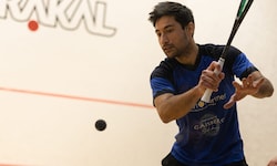 Noch ein Sieg vom Triumph entfernt: Aqeel Rehman.
