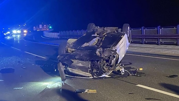 Zu einem Verkehrsunfall kam es in der Nacht auf Samstag in Taxenbach.