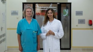 Birgit Anker (li.) und Sanja Djordjevic betreuen die Frauen