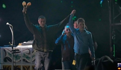 Nach 16 Jahren Pause traten die Gallagher-Brüder wieder gemeinsam auf.