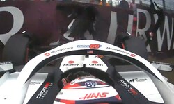 Blöd gelaufen ist das Abschlusstraining in Silverstone für Oliver Bearman ...