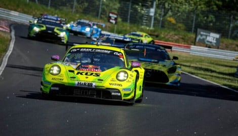 Thomas Preining holte sich den ersten Platz beim DTM-Rennen am Norisring.