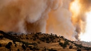 Das „Madre Fire“ im US-Bundesstaat Kalifornien