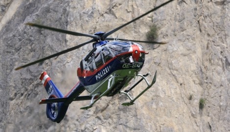 Die Libelle Tirol barg mit der Bergrettung Schwaz die Leiche.