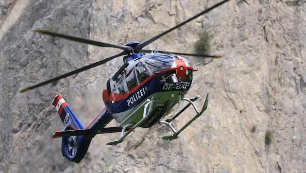 Die Libelle Tirol barg mit der Bergrettung Schwaz die Leiche.