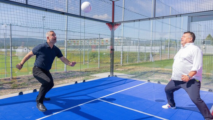 Dorner und Dallos zeigten beim Testlauf große Spielfreude.