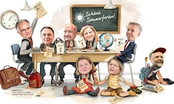 Benotung der „Krone“ für ausgewählte Regierungsmitglieder: Markus Marterbauer, Andreas Babler, ...