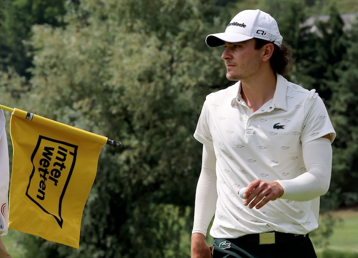 Maximilian Steinlechner geht als Führender in den Schlusstag der Interwetten Open in Schladming.
