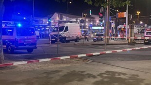 Schüsse am späten Samstagabend nahe dem Wiener Hauptbahnhof hatten einen Großeinsatz der Polizei ...