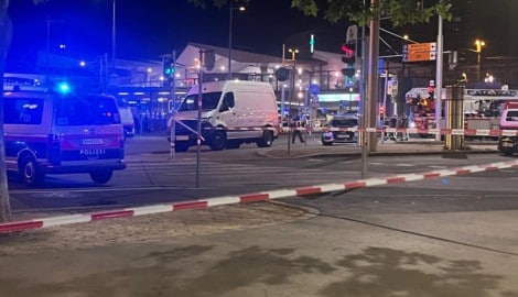 Schüsse am späten Samstagabend nahe dem Wiener Hauptbahnhof hatten einen Großeinsatz der Polizei ...