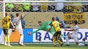 Marcel Sabitzer scheiterte an Thibaut Courtois.