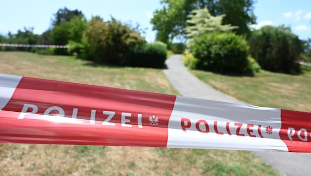 Eine männliche Baby-Leiche wurde in einem Gebüsch entsorgt.