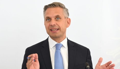 ÖVP-Wirtschaftsminister Wolfgang Hattmannsdorfer