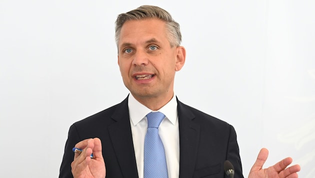 ÖVP-Wirtschaftsminister Wolfgang Hattmannsdorfer
