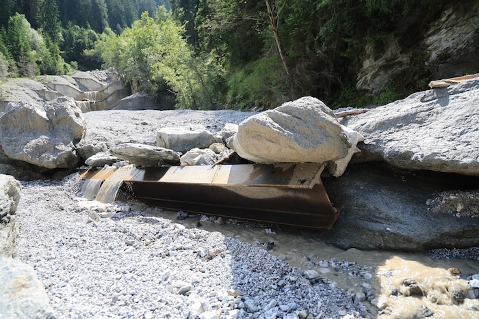 Schon in der Vergangenheit kam es immer wieder zu Hochwasser und Muren.