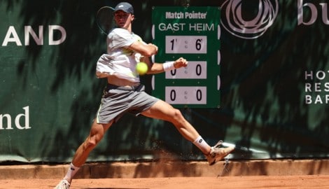 Lukas Neumayer siegte gegen Jurij Rodionov.