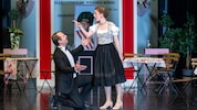 Johannes Nepomuk als Oberkellner und Katharina Linhard als Rössl-Wirtin