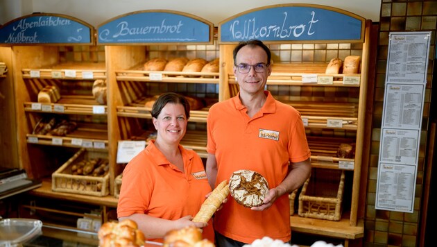 Markus Kürrer wollte keine Fertigbackmisch- ungen produzieren, sondern regionale Bio-Backwaren – ...