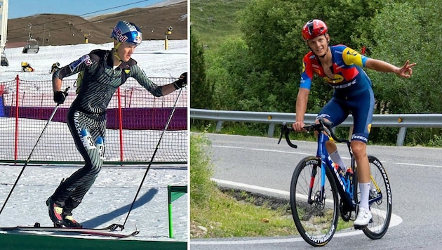 Paul Verbnjak ist im Winter auf Ski unterwegs. Im Sommer radelt er fürs Development-Team von ...