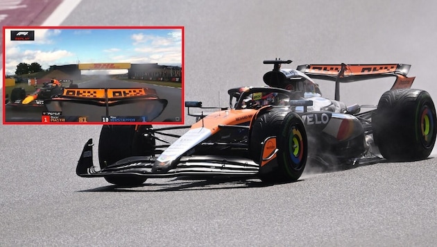 Oscar Piastri hat sich mit seinem Verhalten hinter dem Safety-Car keine Freunde gemacht …