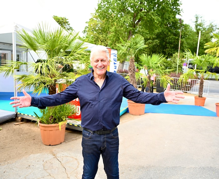Die Austro-Pop- Legende fühlt sich am Wörthersee sichtlich wohl.