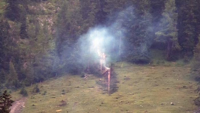 Im Bereich der Rohralm befindet sich der Einsatzort.