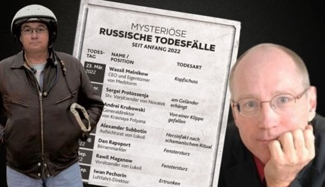 Die Liste an mysteriösen Todesopfern wird immer länger. Mit Mikhail Rogachew steht nun ein neuer ...