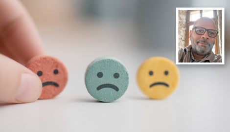 Viele Männer fühlen sich in der Lebensmitte erschöpft und hinterfragte vieles – auch Mike Sammet ...