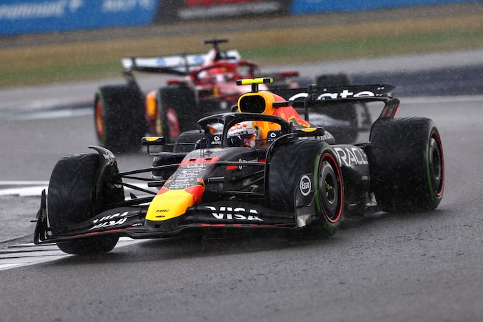 Schwierige Bedingungen für Tsunoda in Silverstone.