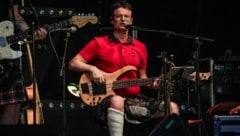„Die Lauser“-Mitglied Markus Hinker biss sich durch und spielte beim legendären Südsteirerfest ...