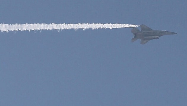 Ein F-15-Kampfjet der israelischen Luftwaffe