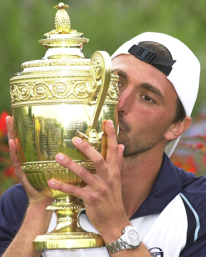 2001 gewann Ivanisevic selbst in Wimbledon.
