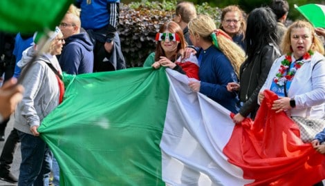 Italien denkt an die Einführung von Gesichtserkennung in Stadien.