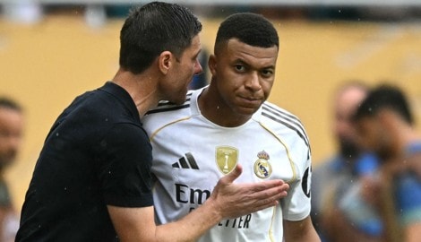 Kylian Mbappé ist derzeit nicht gut auf seinen Trainer Xabi Alonso zu sprechen.