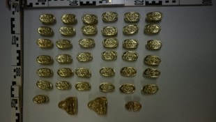 Die sichergestellten Fälschungen.