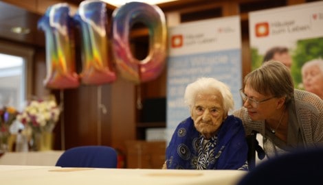 Emma Wenda ist eine von 88 Bewohnern in den Häusern zum Leben, die über 100 Jahre alt sind.
